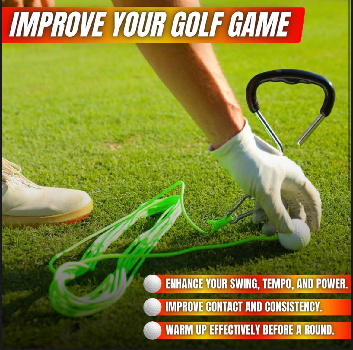Golf Ball On A Rope