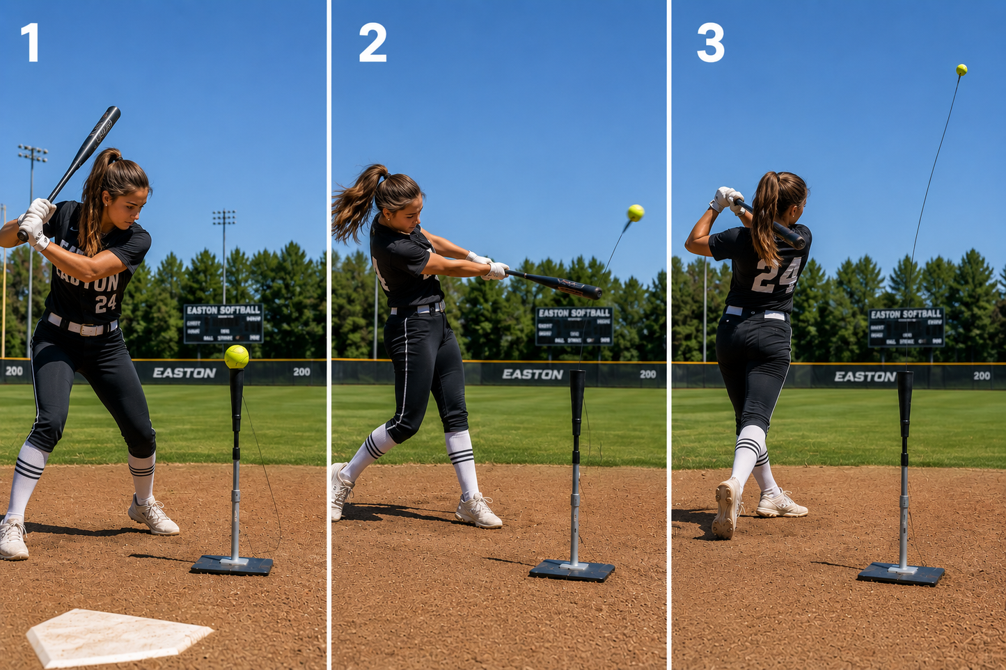 Softball On A Rope