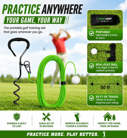 Golf Ball On A Rope
