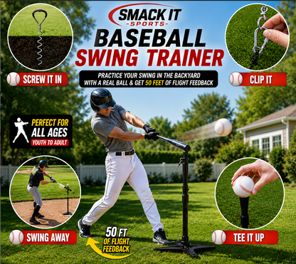 Baseball On A Rope