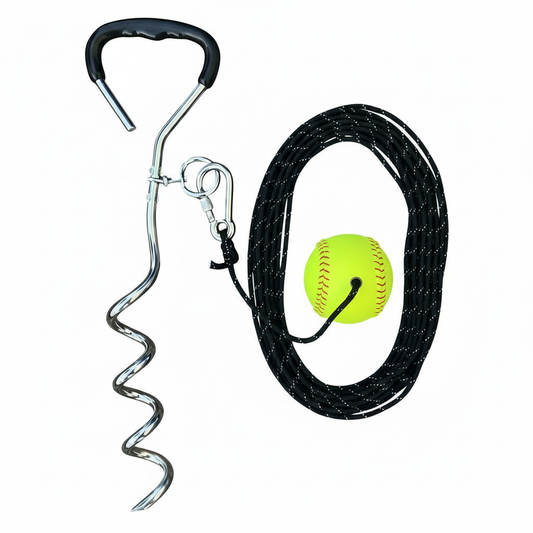 Softball On A Rope